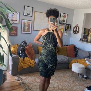 G by Guess Animal Print Dress